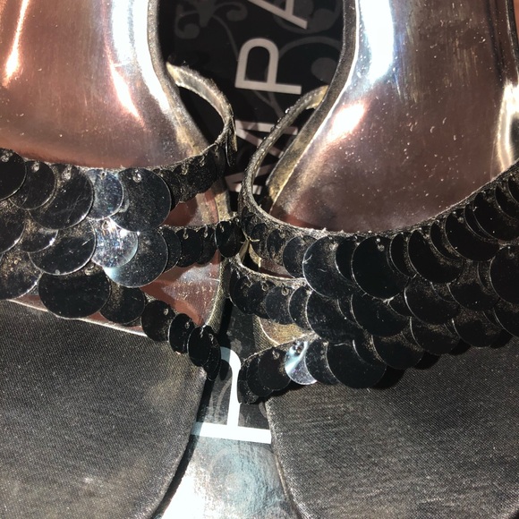 Satin mule dress shoe - Picture 3 of 4